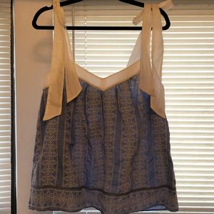 Loft Tie-Shoulder Tank (NEVER WORN)